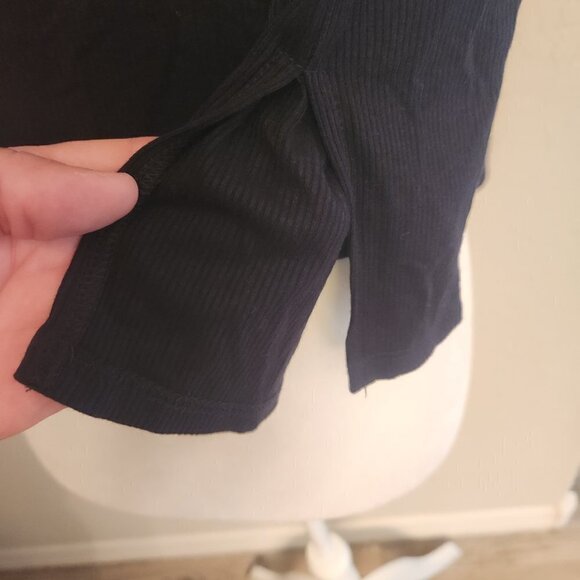 BP Nordstroms Black Ribbed Dress. NWT. Size Medium - Picture 9 of 10